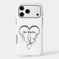 Personalized I Love My Bestie • You = ♥