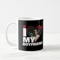 Personalized I Love My Boyfriend Heart Photo