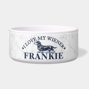 Personalized I Love My Dachshund