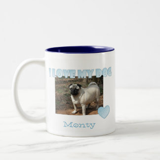 Personalized: I Love My Dog Mug
