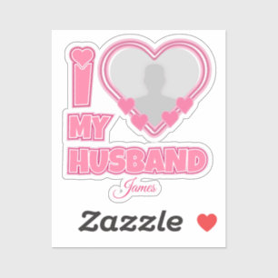 Personalized I Love My Husband – Add Photo & Name