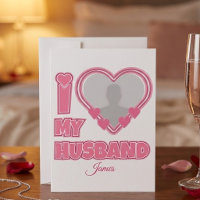 Personalized I Love My Husband – Add Photo & Name