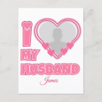 Personalized I Love My Husband – Add Photo & Name