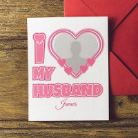 Personalized I Love My Husband – Add Photo & Name