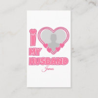 Personalized I Love My Husband – Add Photo & Name