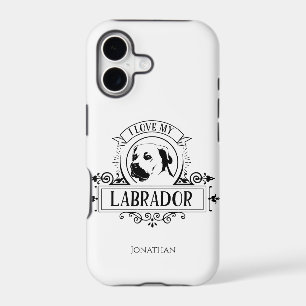 Personalized I love my Labrador