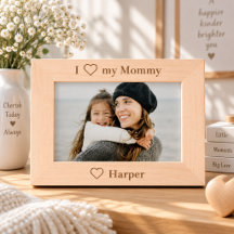 Personalized I Love My Mommy Picture Frame