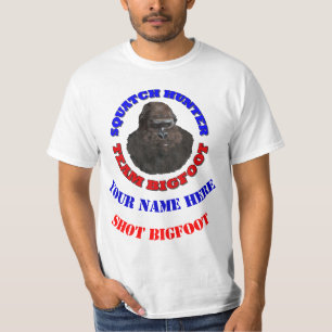 Personalized I shot Bigfoot T-Shirt