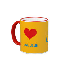 PERSONALIZED "I SUPER DUPER LOVE YOU!"