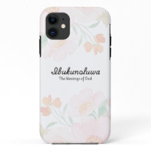 Personalized Ibukunoluwa iPhone case