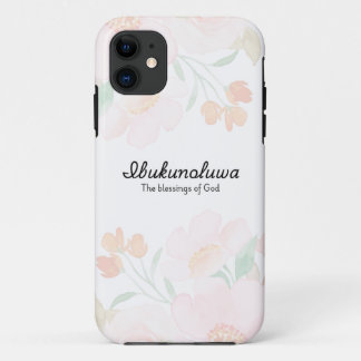 Personalized Ibukunoluwa iPhone case