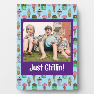 Personalized Ice Cream Photo Plaque
