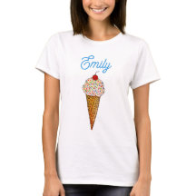 Personalized Ice Cream T-shirt