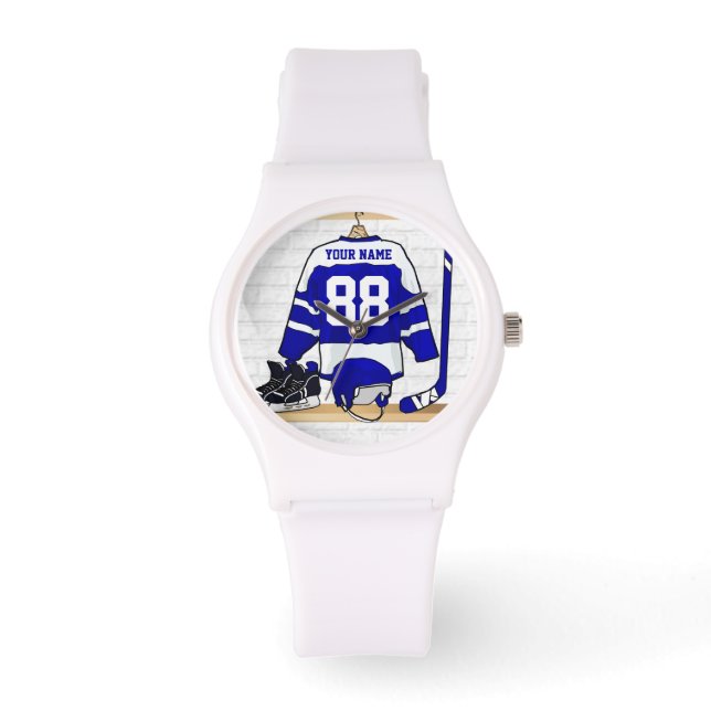 Personalized Ice Hockey Jersey Watch (Front)