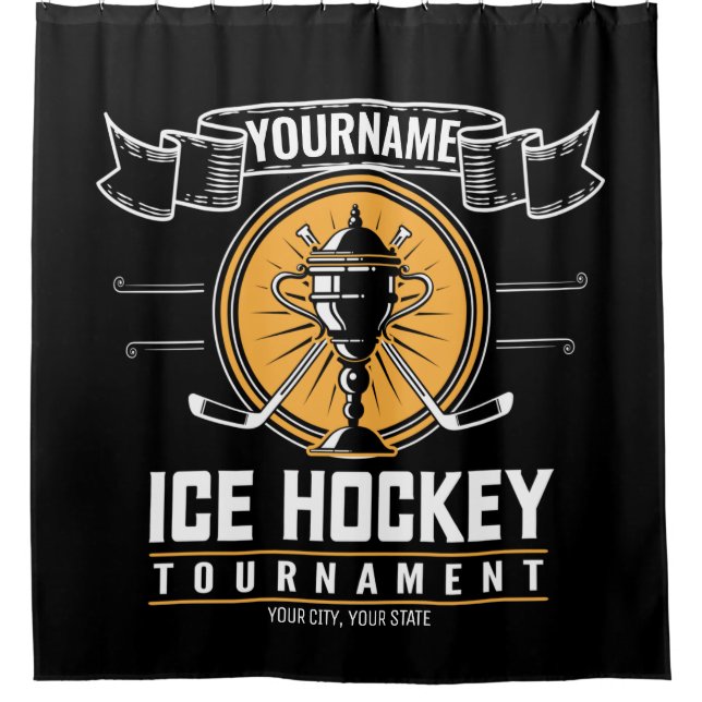 Personalized Ice Hockey Trophy Player Team Game   (Front)
