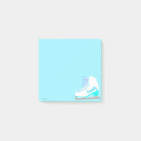 Personalized Ice Skate Cute Blue Figure Skating
