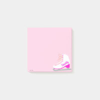 Personalized Ice Skate Cute Pink Figure Skating