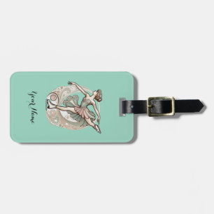 Personalized Ice Skater Bag Tag