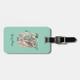 Personalized Ice Skater Bag Tag