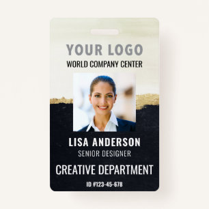 Personalized ID Badge Corporate Employee Name Tag