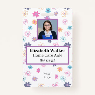 Personalized ID Badge Double Sided