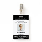 Personalized ID Badge Hospital Employee Name Tag