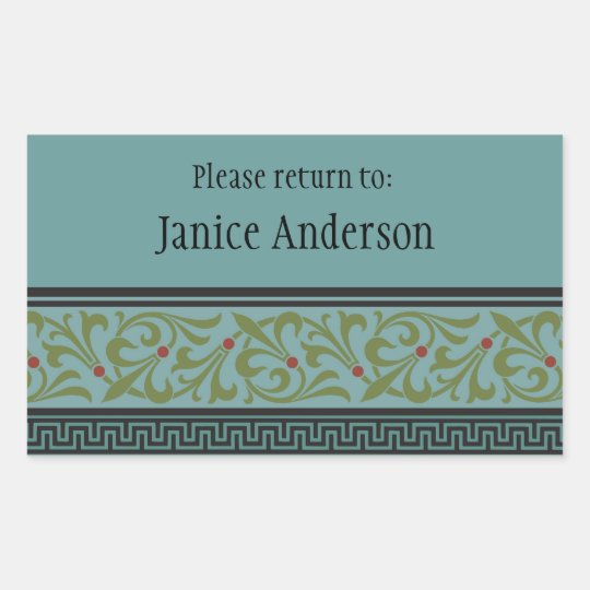 Personalized ID Sticker