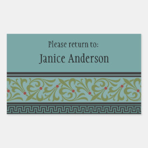 Personalized ID Sticker