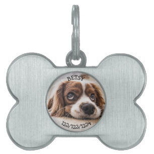 Personalized If Found Call, Dog Tags Bone Shaped