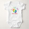 Personalized I'm A Rainbow Baby Bodysuit