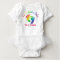 Personalized I'm A Rainbow Baby Tutu Bodysuit