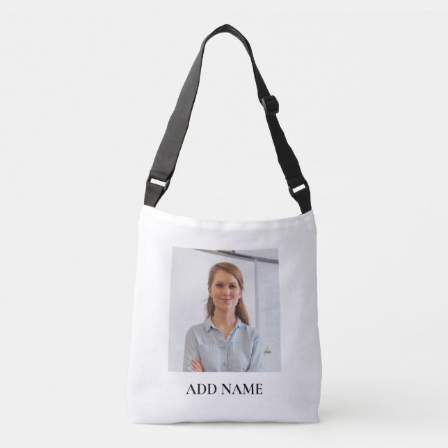 Personalized Image & Name Crossbody Bag (Front)