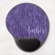 Personalized Impressionist Paint Daubs in Purple