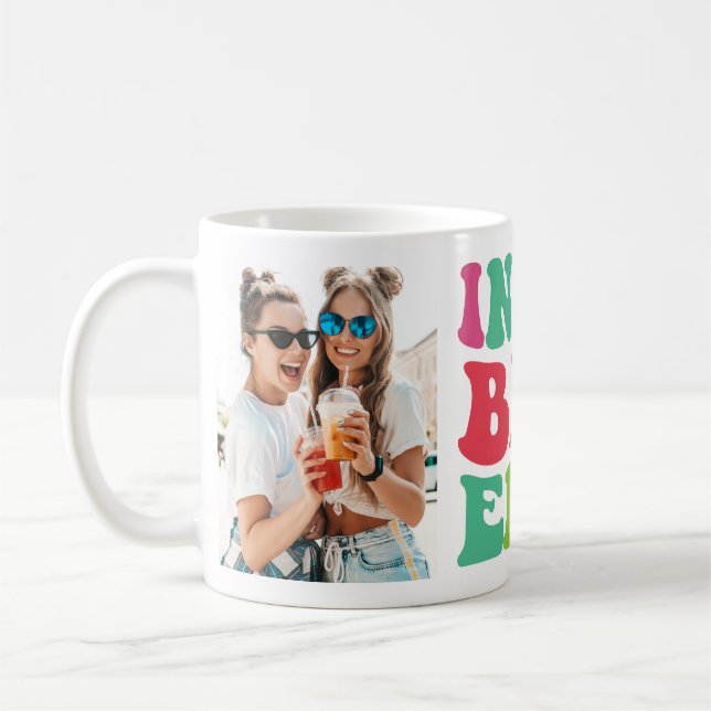 Personalized “In My BFF Era” Retro Photo Mug (Left)