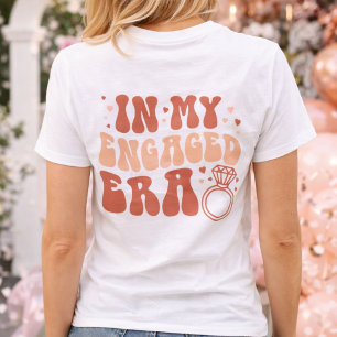 Personalized In my Engaged Era Future Mrs  T-Shirt