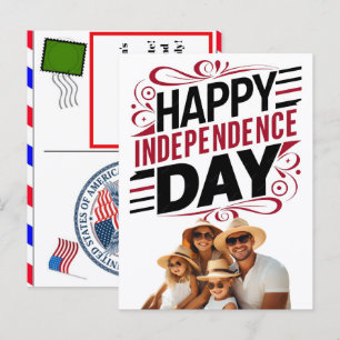 Personalized Independence Day Birthday Cards 2026