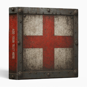 Personalized Industrial English Flag Binder