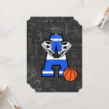 Personalized Initial Basketball