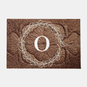 Personalized Initial Doormat