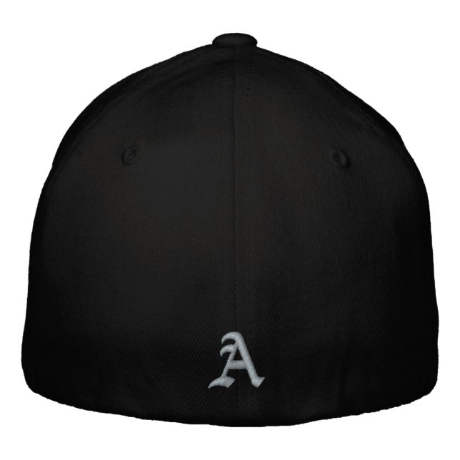 Personalized Initial Embroidered Hat (Back)