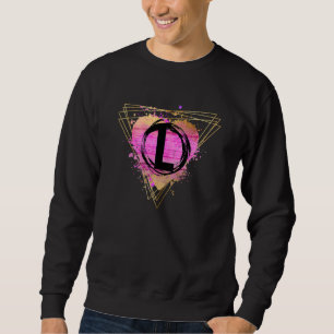 Personalized Initial L Monogram Letter Deco Cute C Sweatshirt