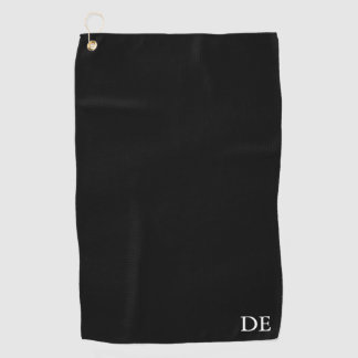 Personalized Initial Monogram Groomsman Gift Golf Towel