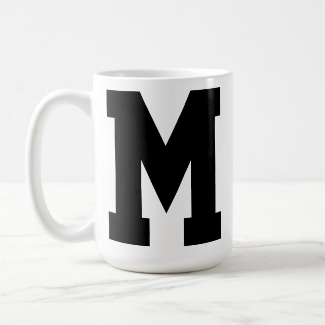 Personalized Initial Mug (Left)