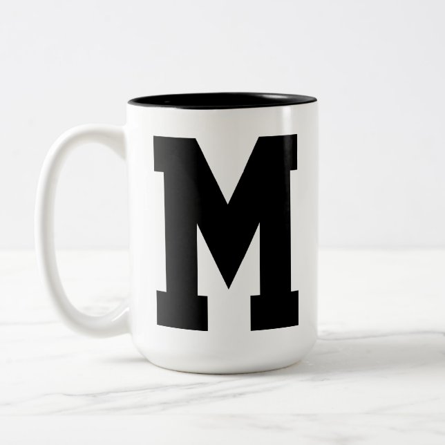 Personalized Initial Mug (Left)