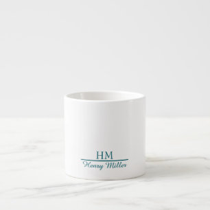 Personalized Initial & Name Espresso Mug