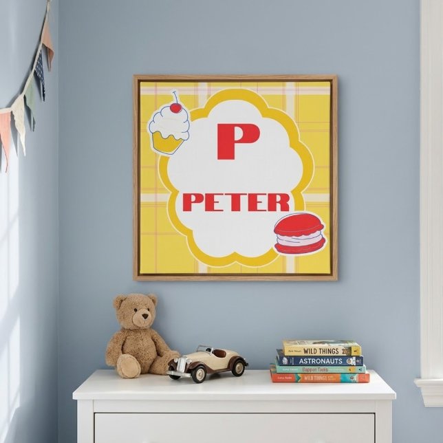 Personalized Initial & Name Monogram Wall Art  (Creator Uploaded)