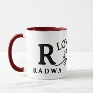 Personalized Initial & Name Mug & GIFT