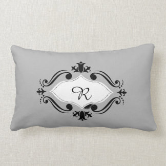 Personalized Initial Pillow with Traditional Decal