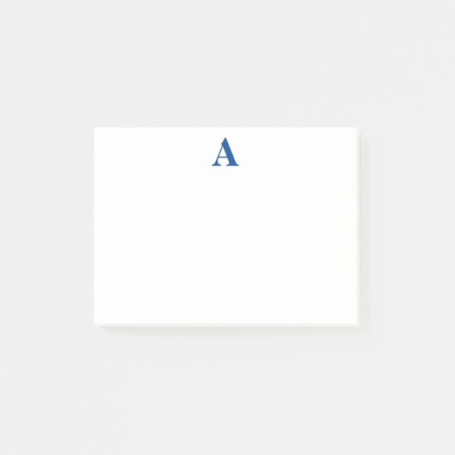PERSONALIZED INITIAL Post-it notes (Front)
