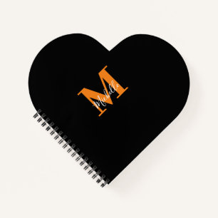 Personalized Initials and Name Monogram Notebook